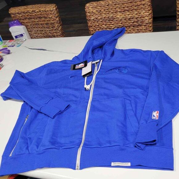 BRAND NEW! Orlando Magic Nike Zip up hoodie medium - Picture 1 of 8